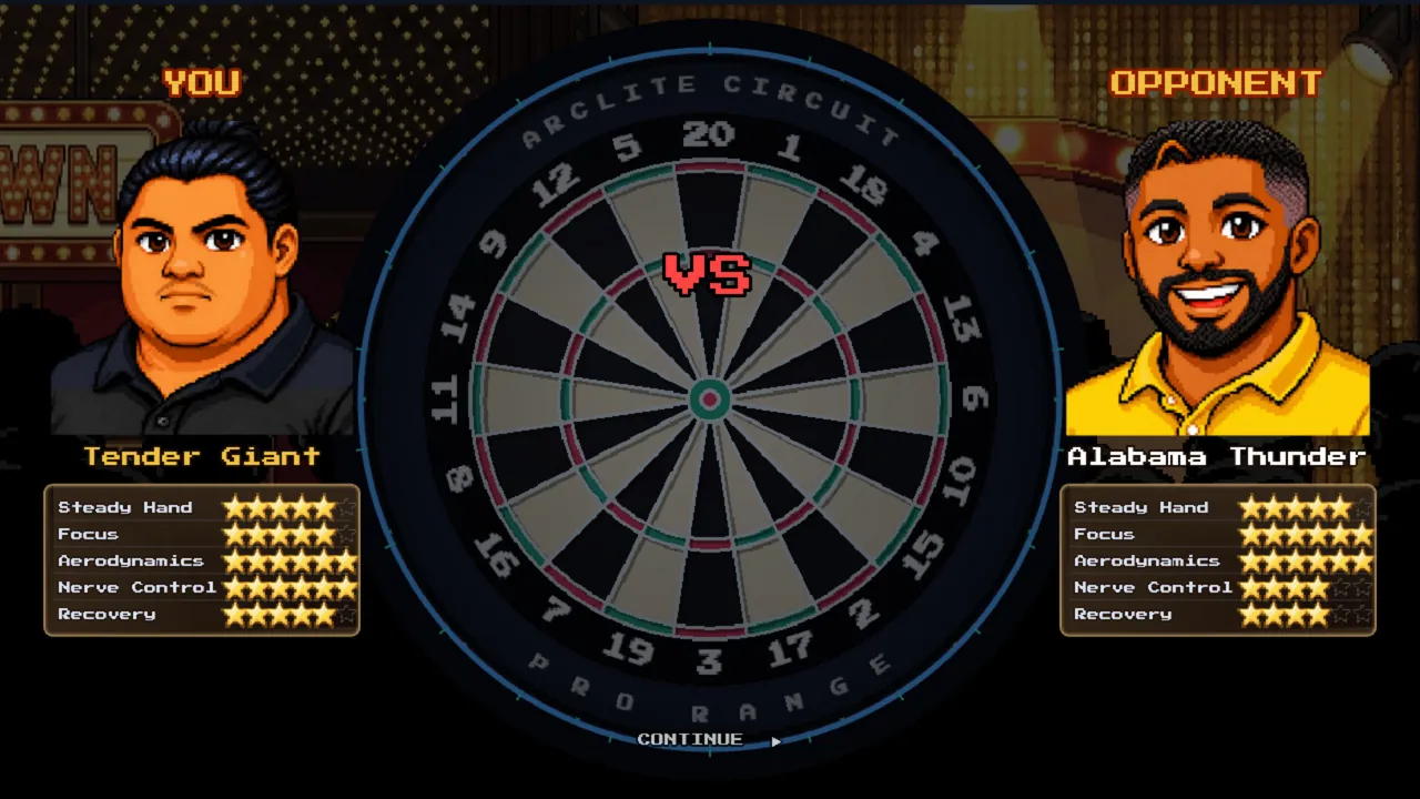 Pixel Darts: From Pub to Glory — story scene