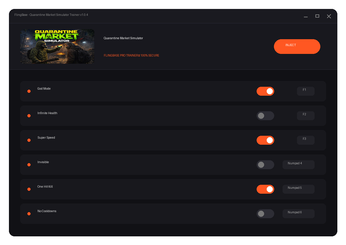 Quarantine Market Simulator — story scene