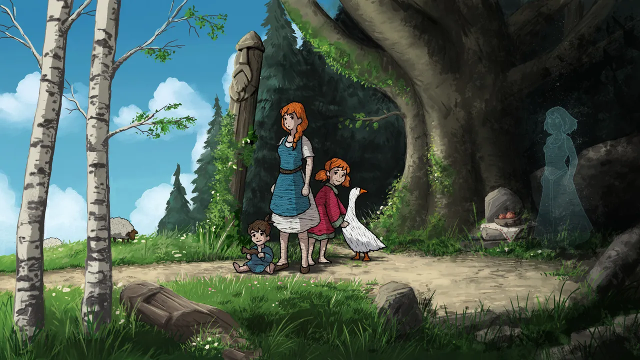 Scarlet Deer Inn — story scene
