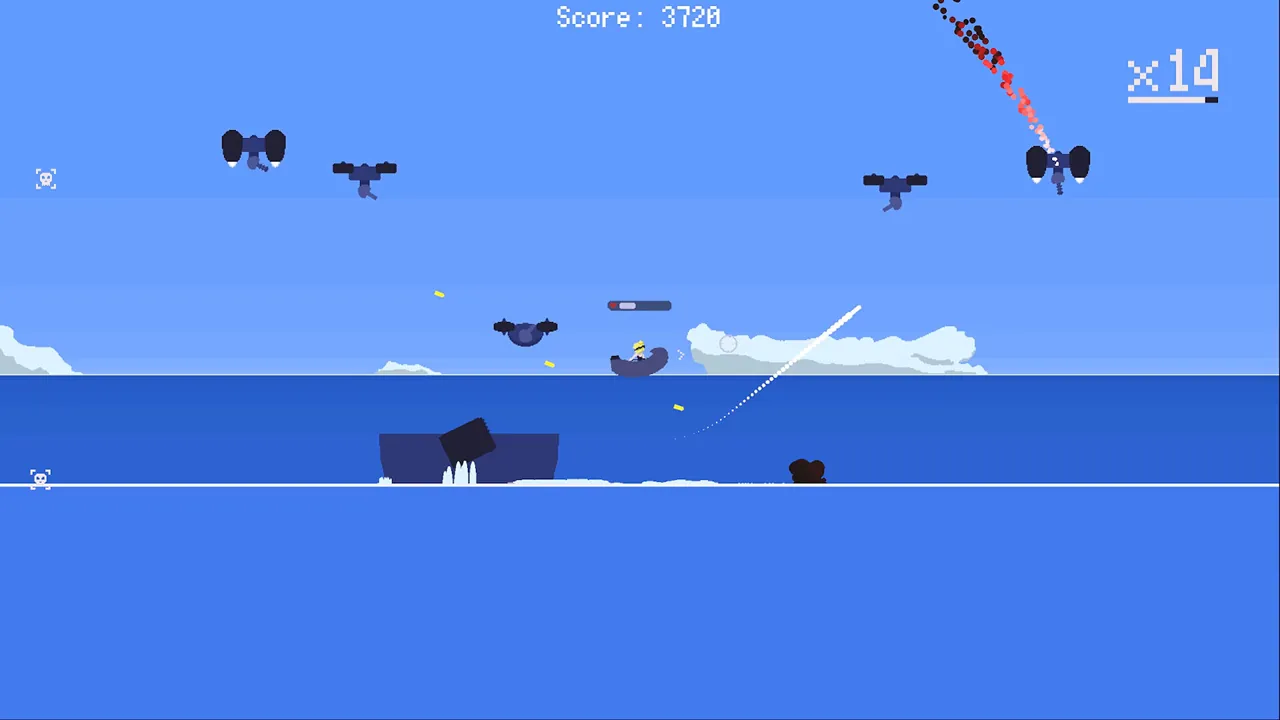 Sky Recoil — in-game combat