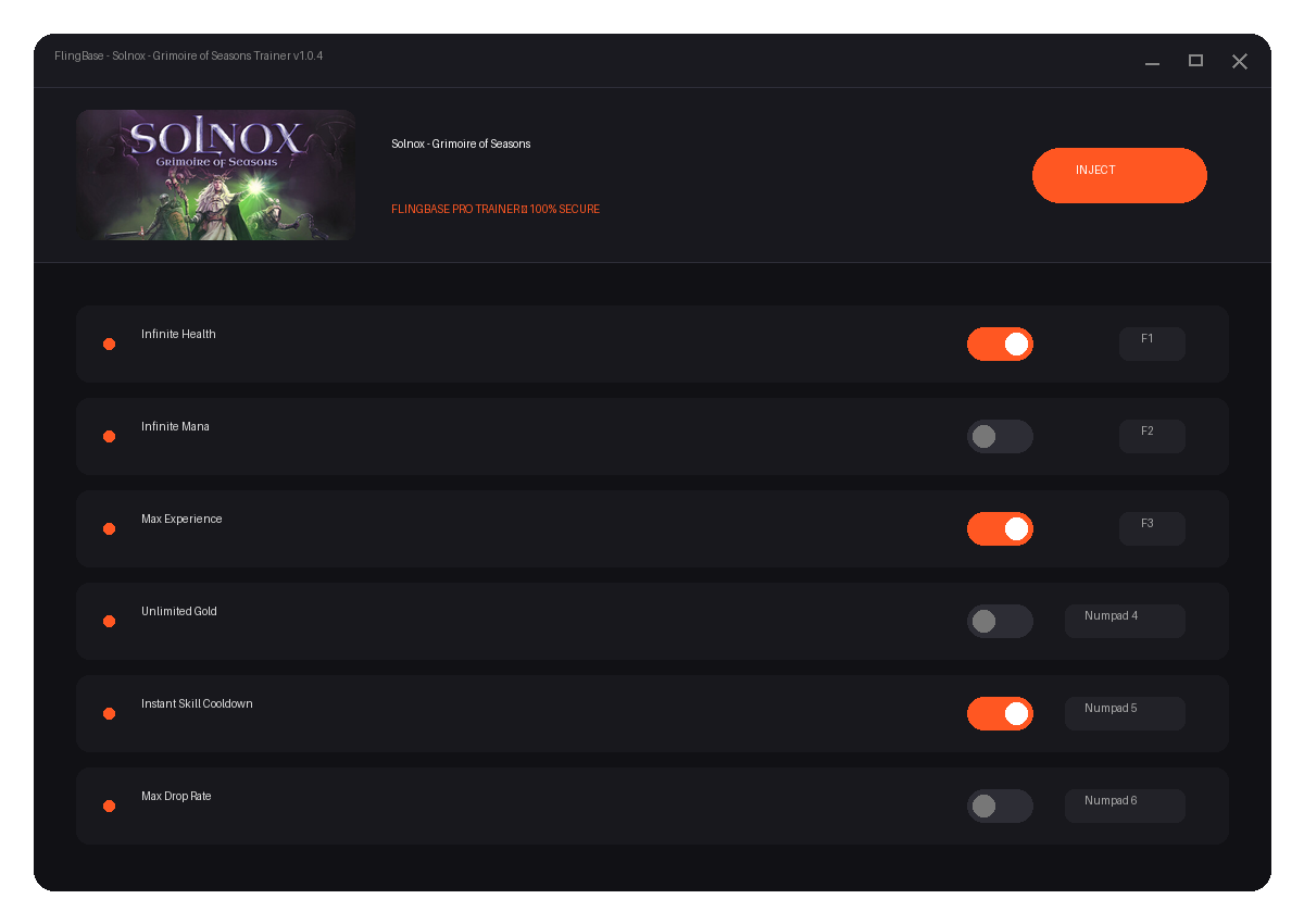 Solnox - Grimoire of Seasons — environment preview