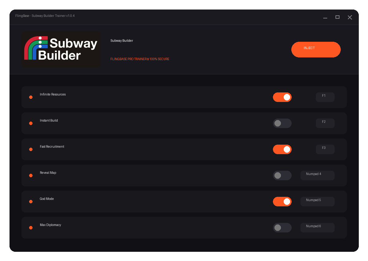 Subway Builder — exploration snapshot