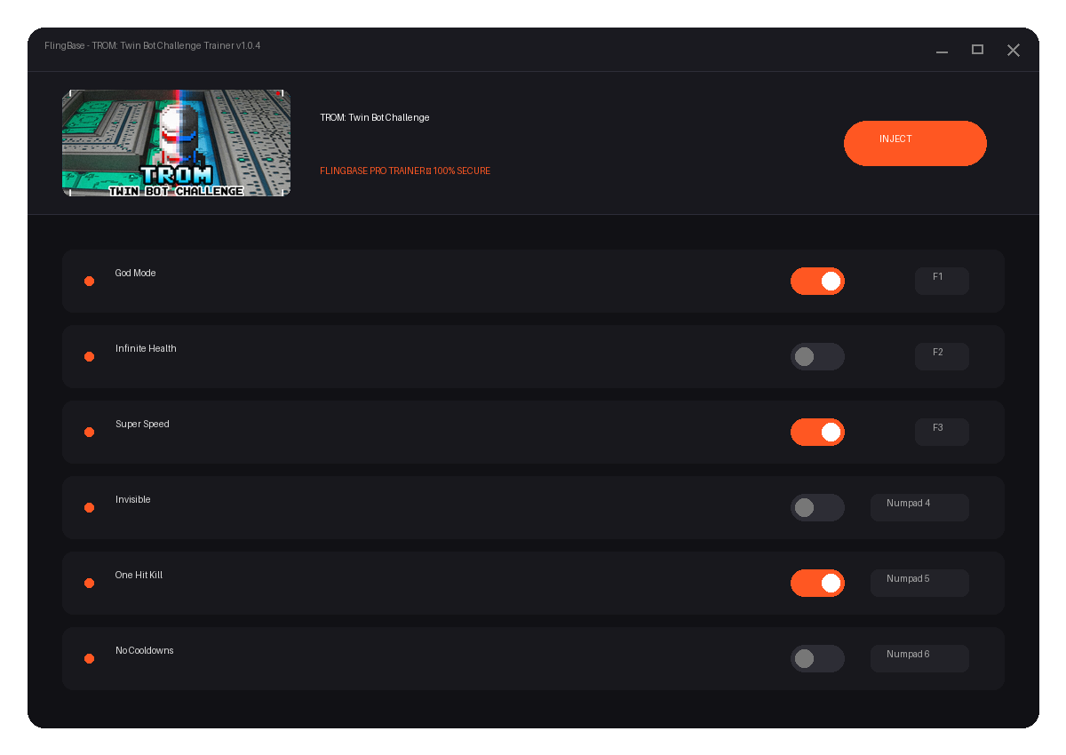 TROM: Twin Bot Challenge — exploration snapshot
