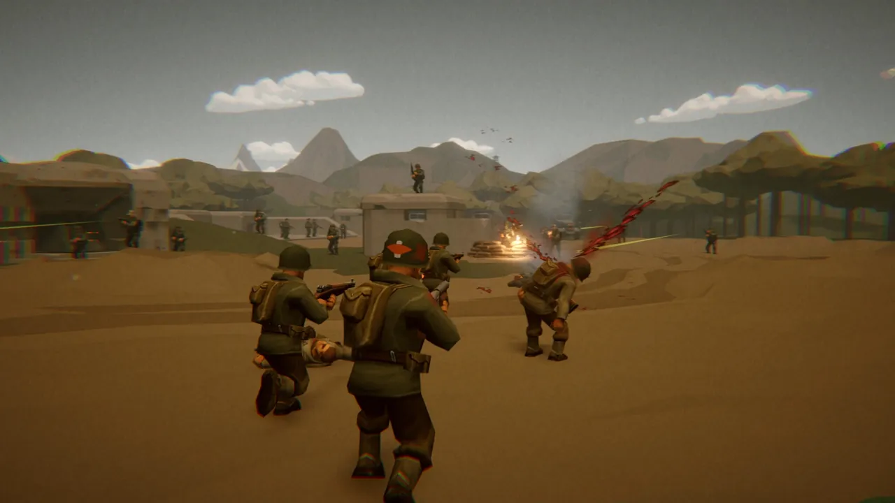 Valor 1944 — story scene