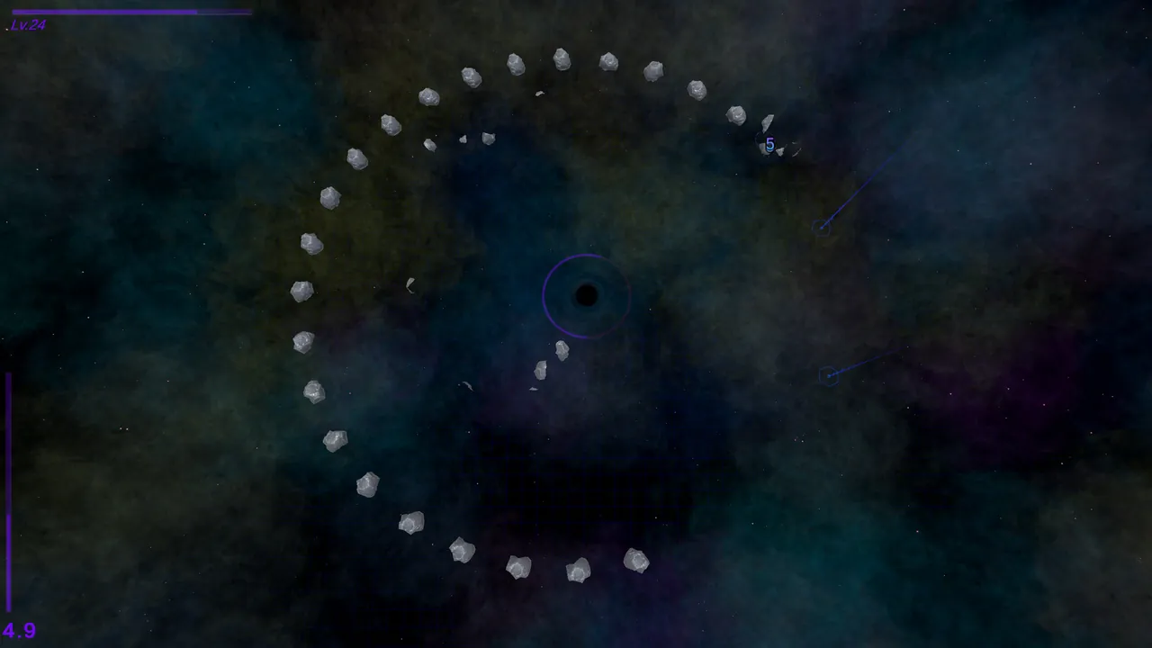 A Game About Getting Bigger — exploration snapshot
