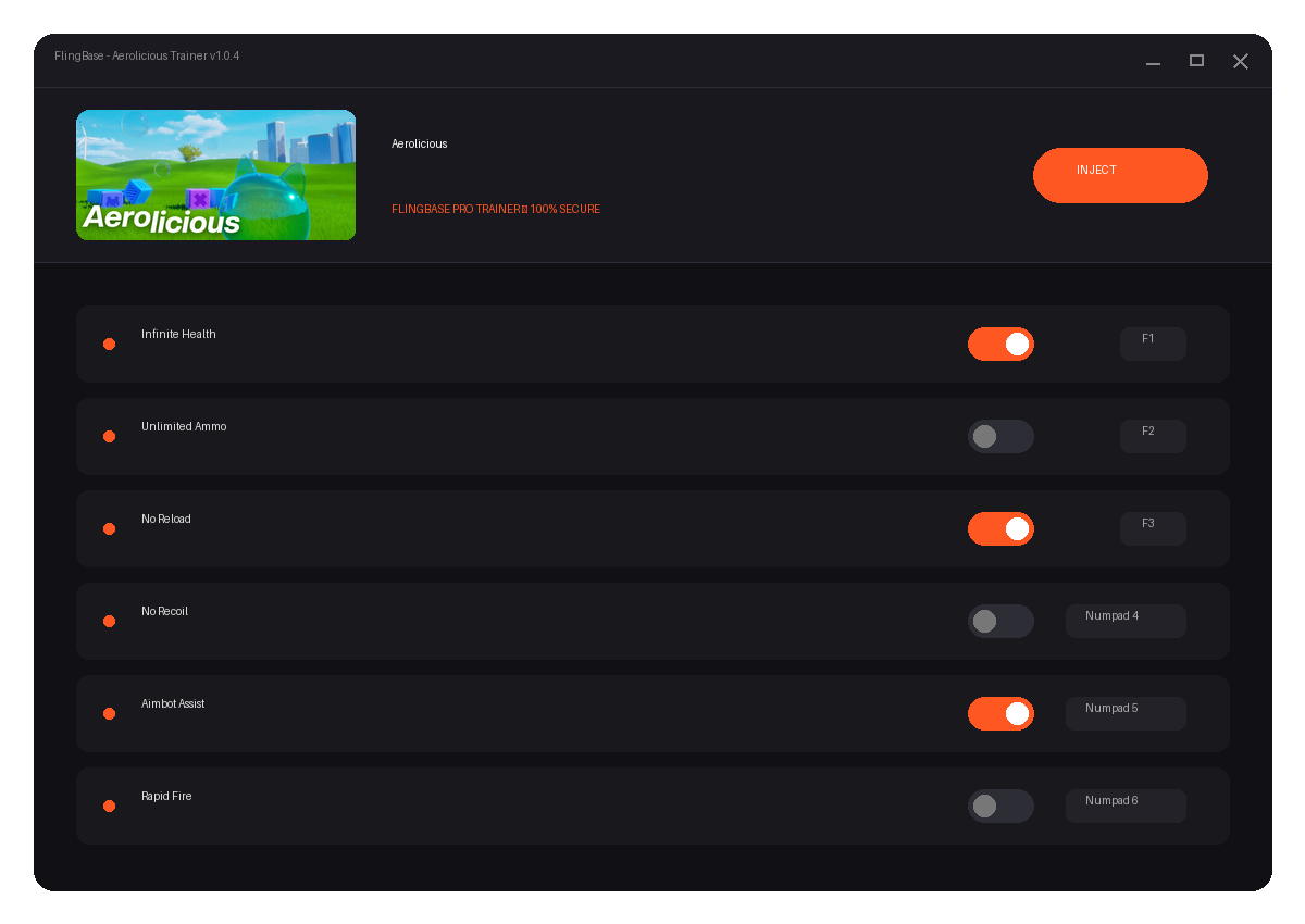 Aerolicious — exploration snapshot