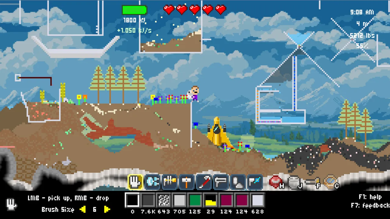 Atomcraft — in-game combat