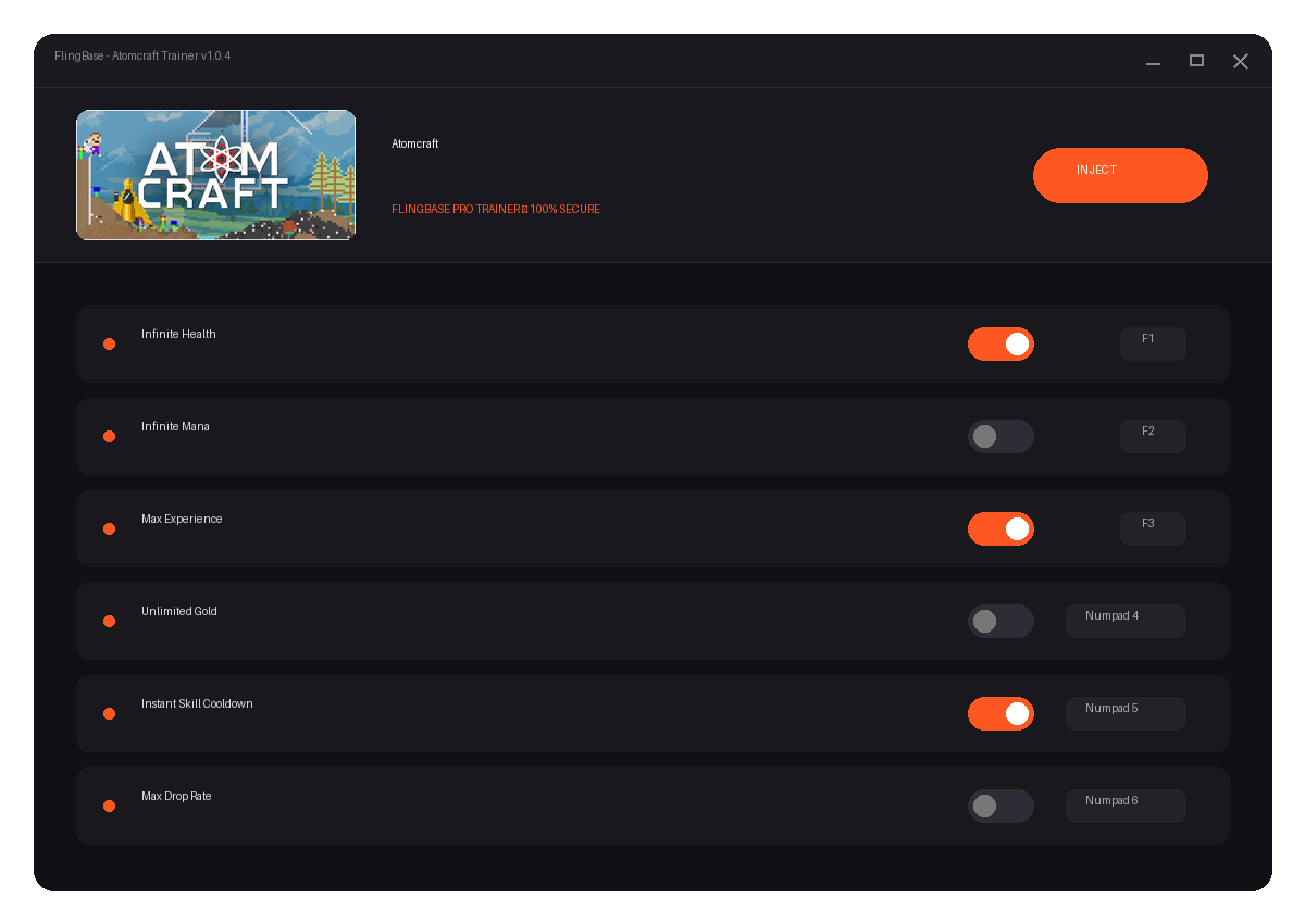 Atomcraft — environment preview