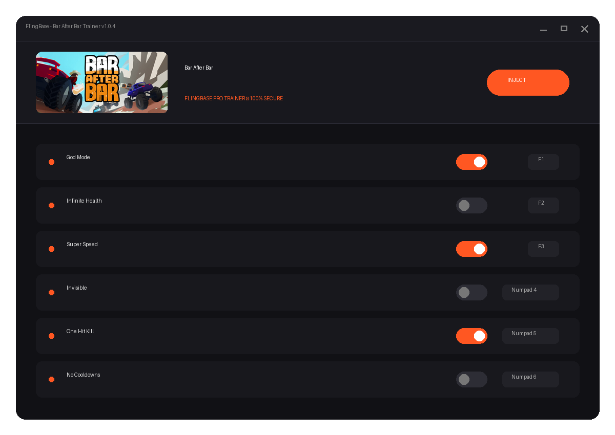 Bar After Bar — environment preview
