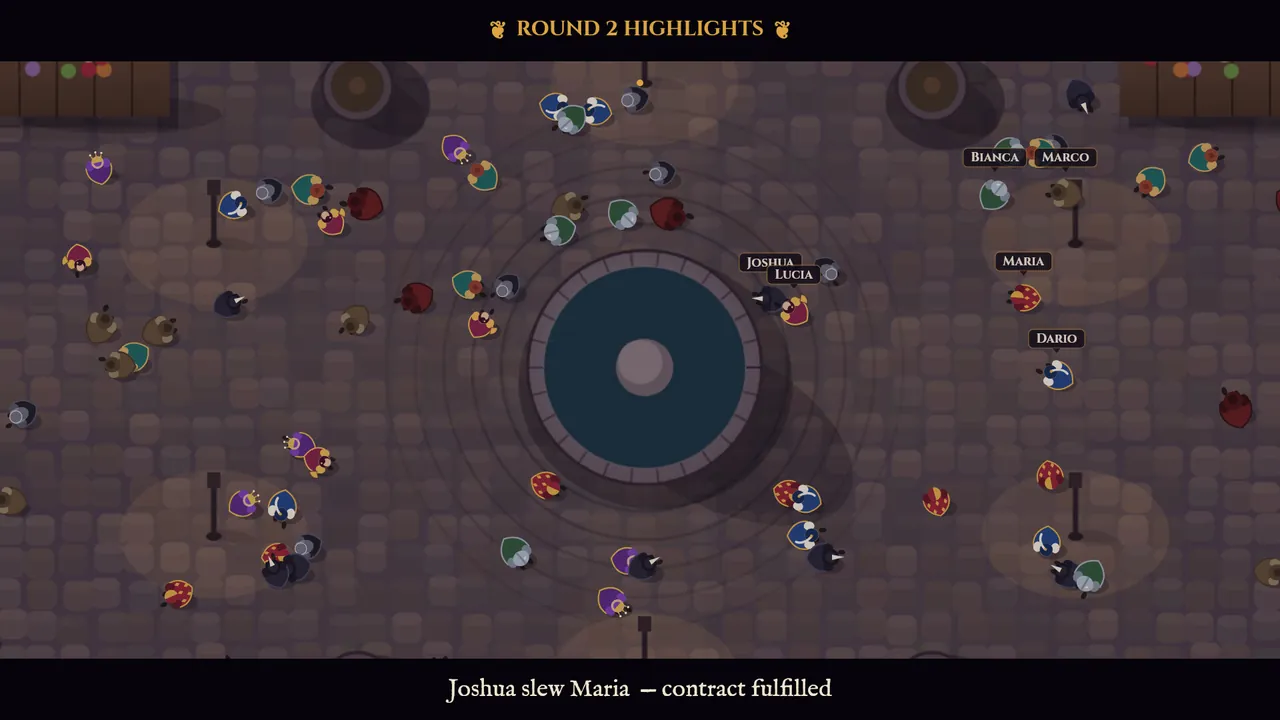 CARNEVALE: Blades in the Crowd — environment preview
