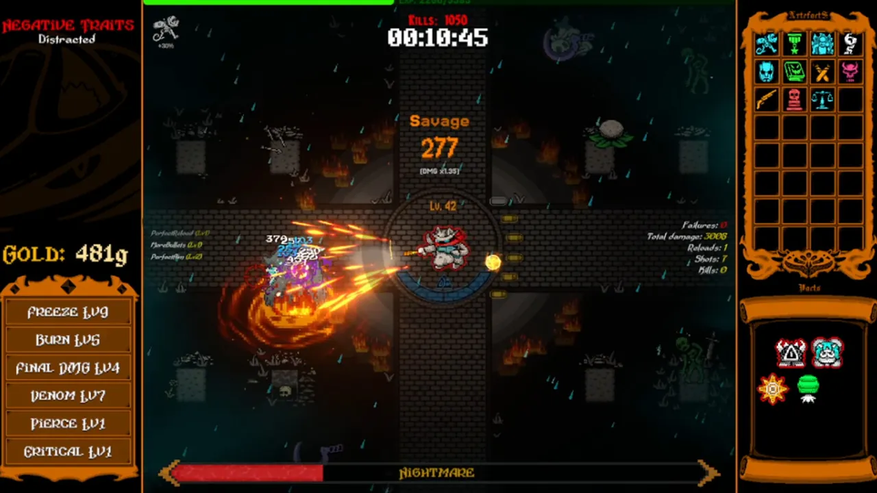 DeadEye: A Roguelike Shooter — exploration snapshot