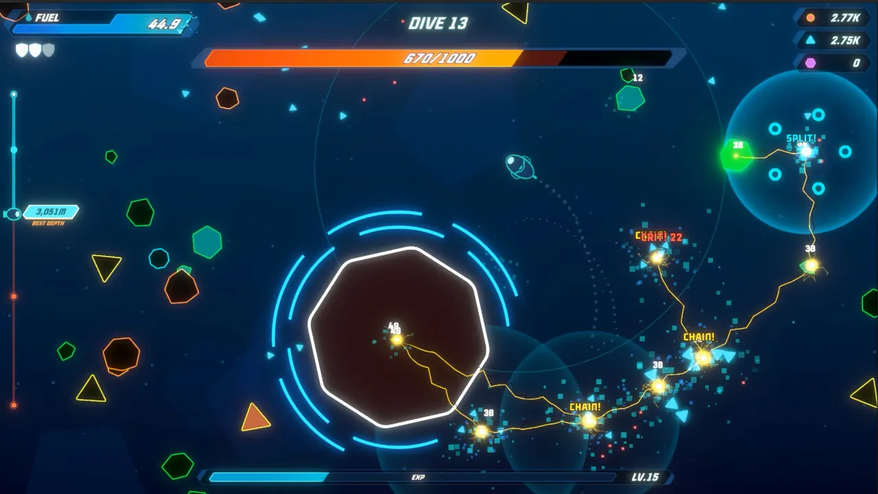 Deep Sea Idle: Infinity Abyss — in-game combat