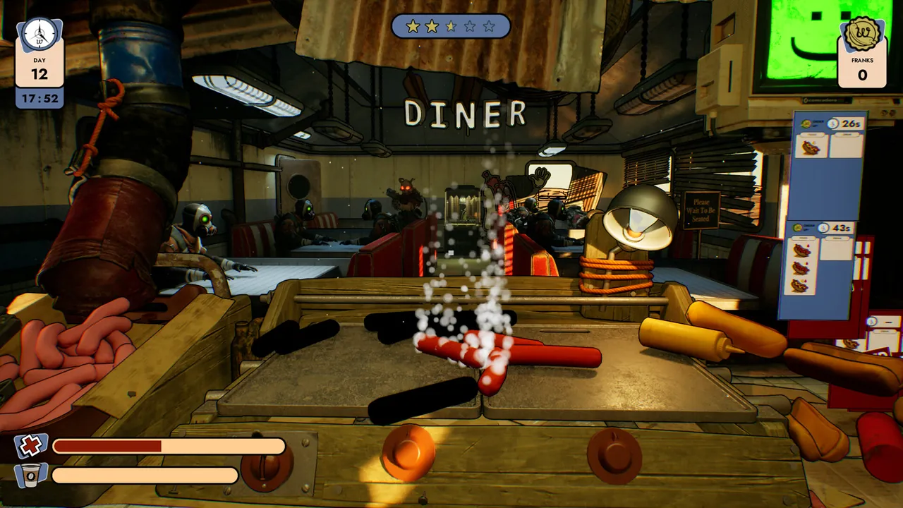 Doomsday Diner — in-game combat
