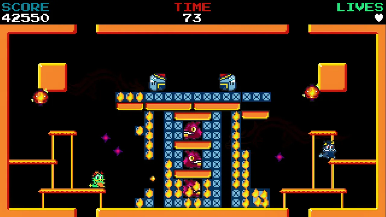 Dragon Dragon Fire Fire Deluxe — story scene