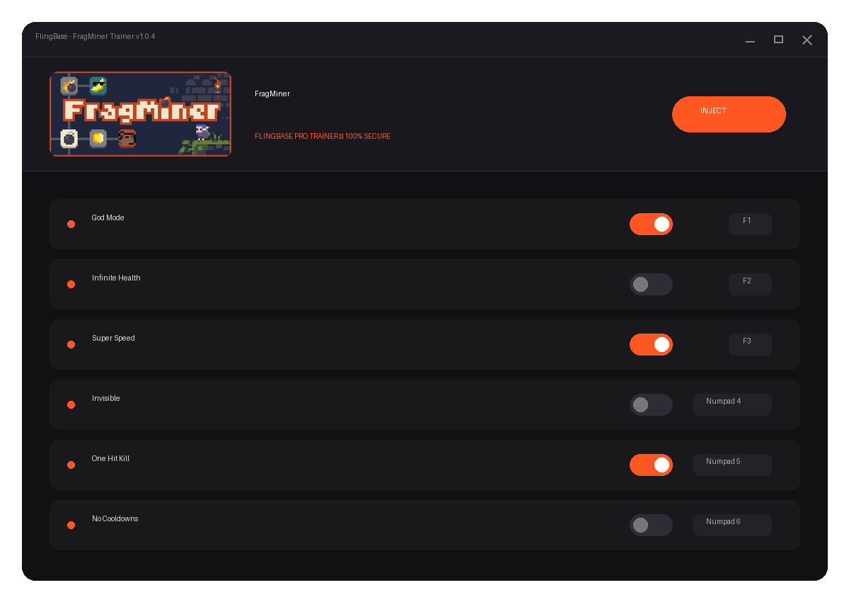 FragMiner — in-game combat