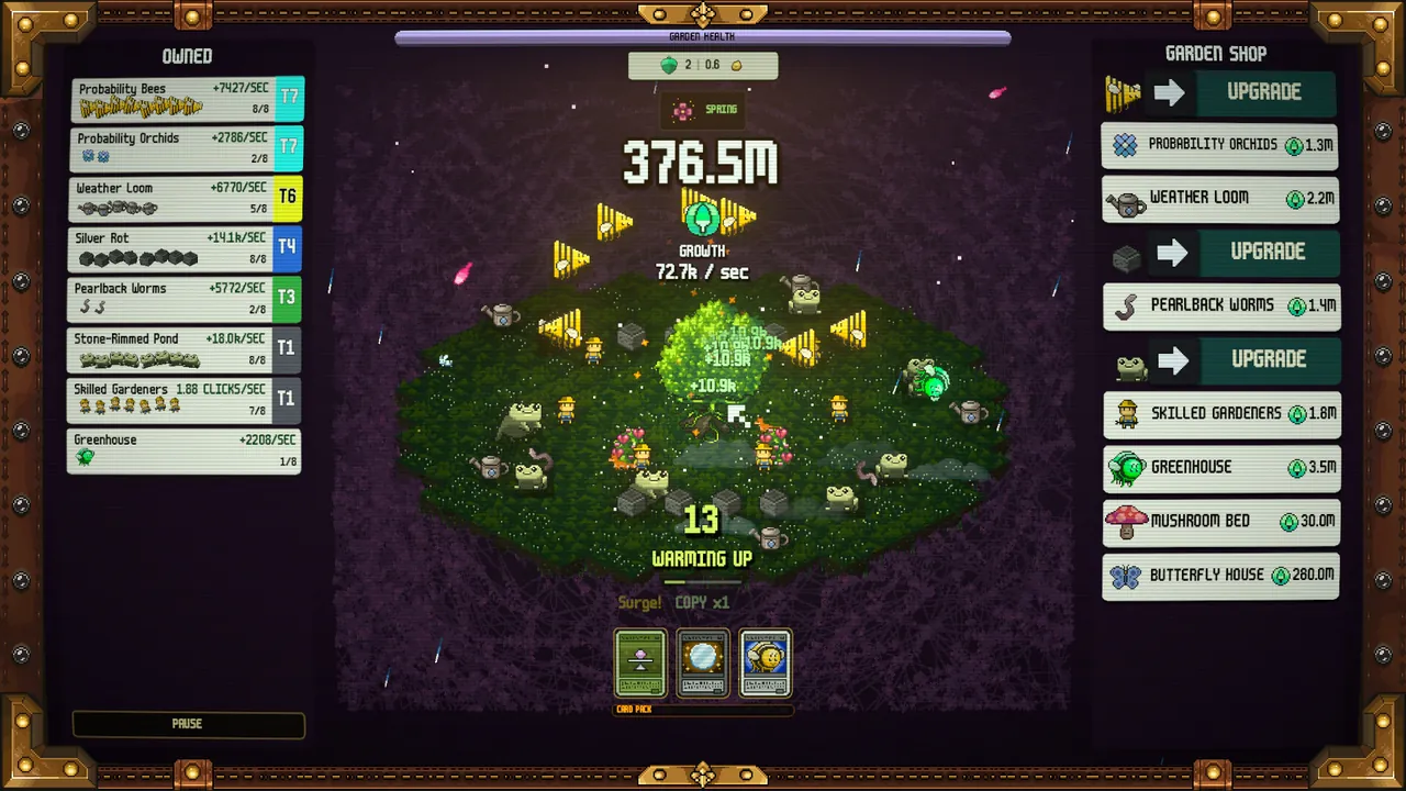 Garden Eternal — in-game combat