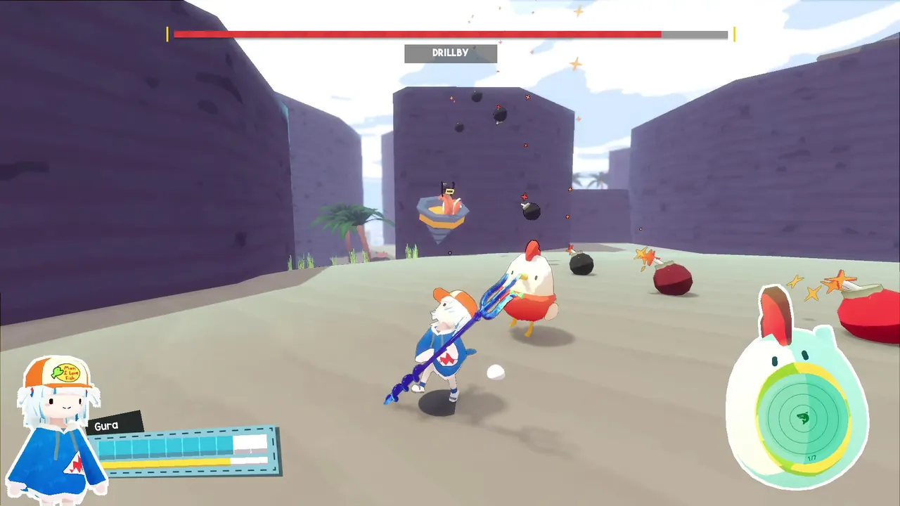 Gawr Gura: Quest for Bread — environment preview
