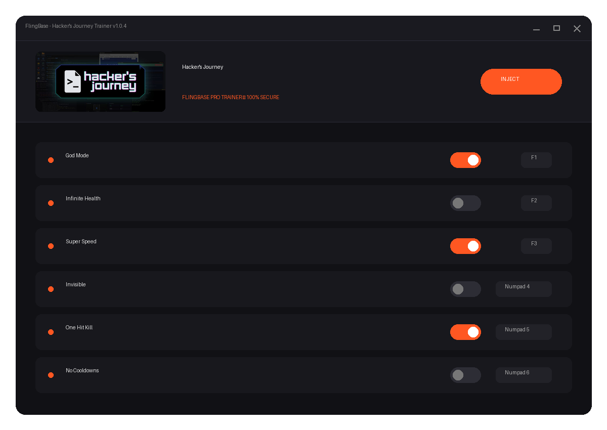 Hacker's Journey — environment preview