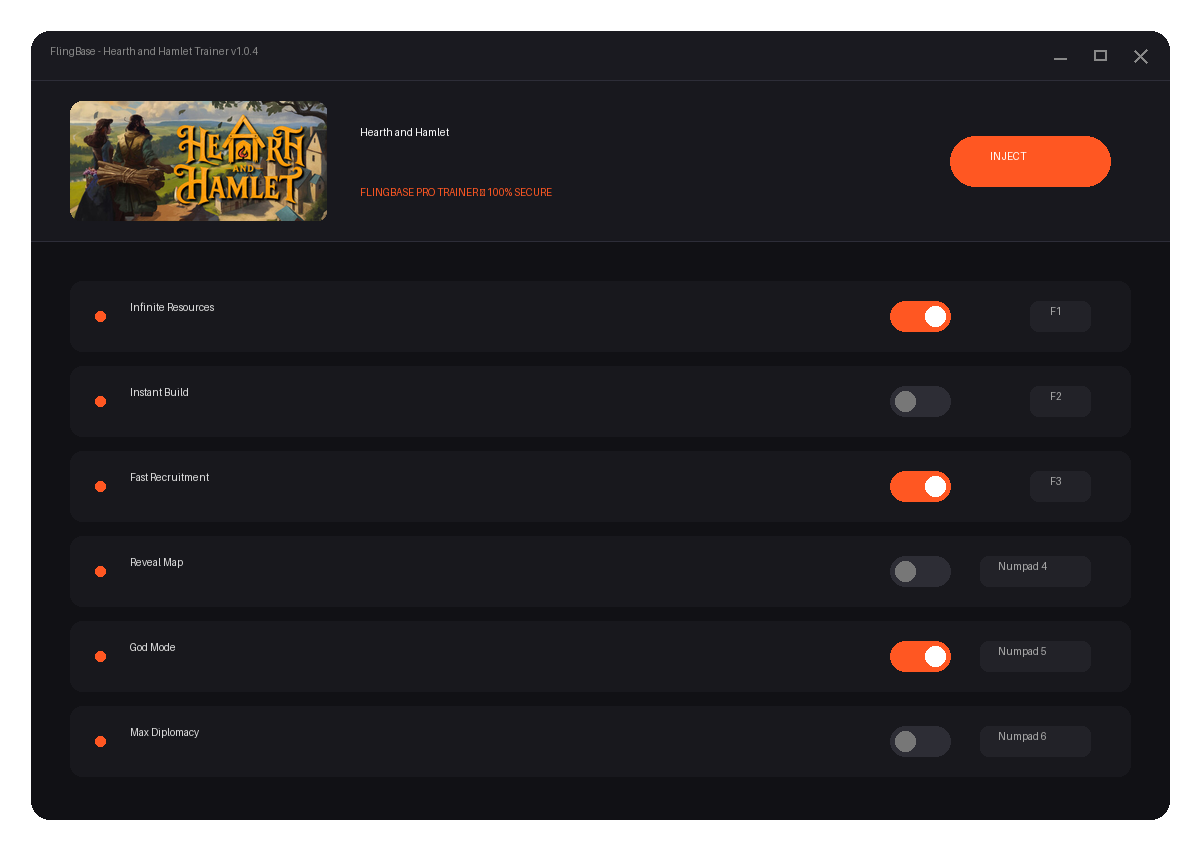 Hearth and Hamlet — environment preview