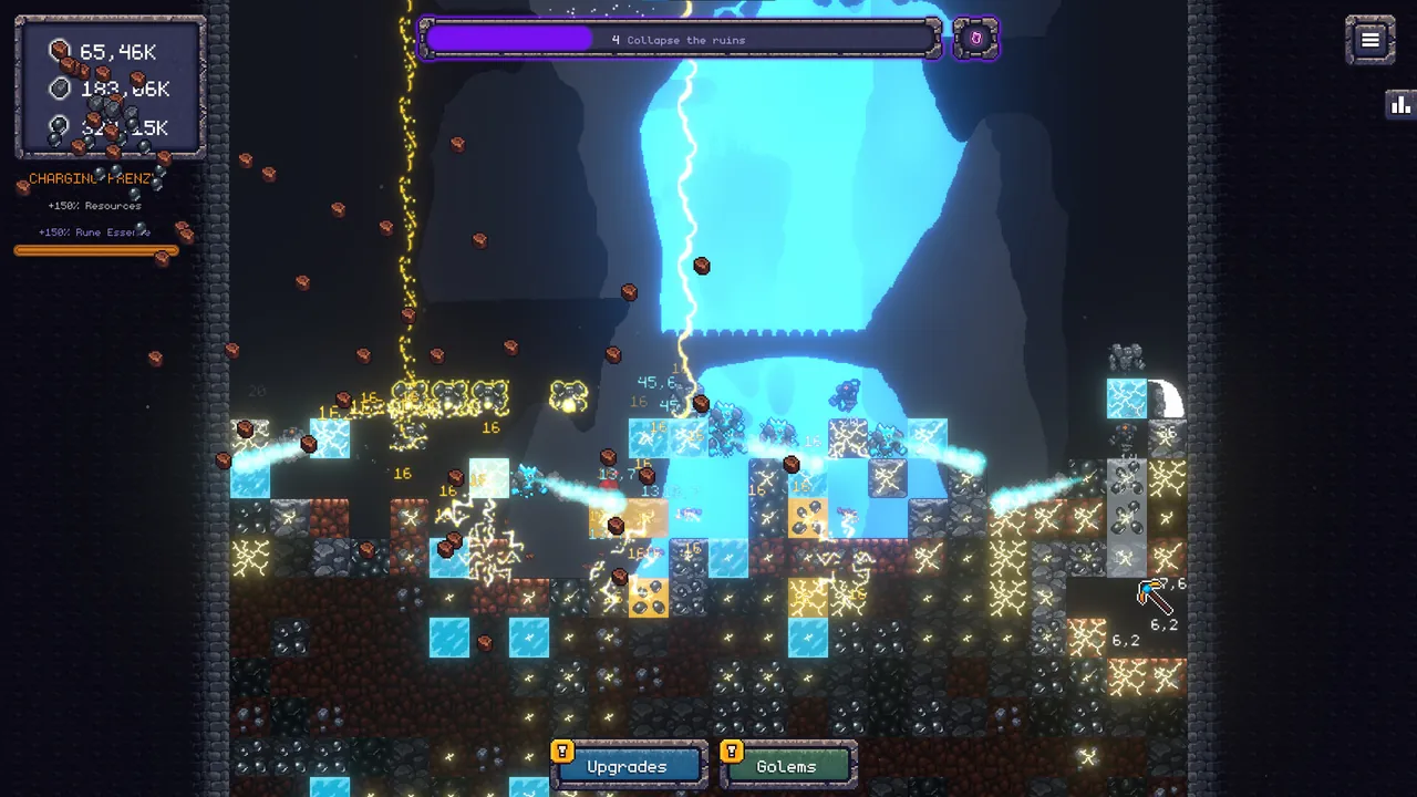 Infinite Ruins — exploration snapshot