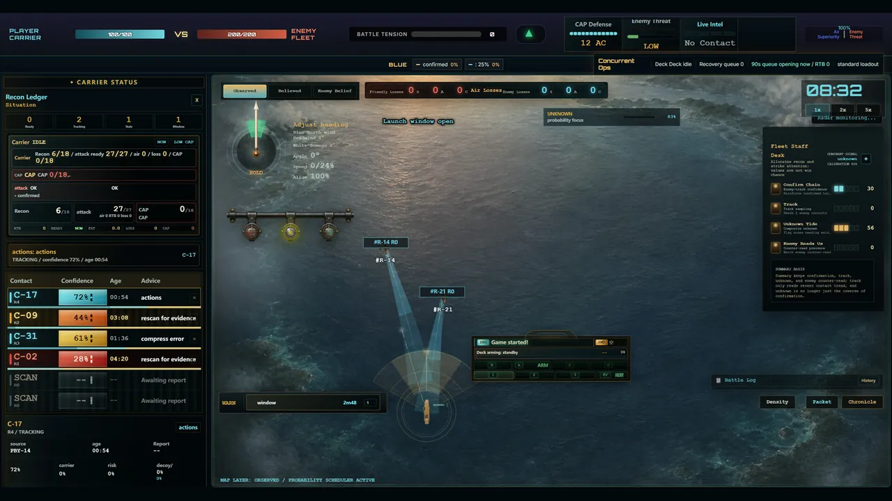 Jingjie: Probability Cloud - Nagumo's Dilemma — in-game combat