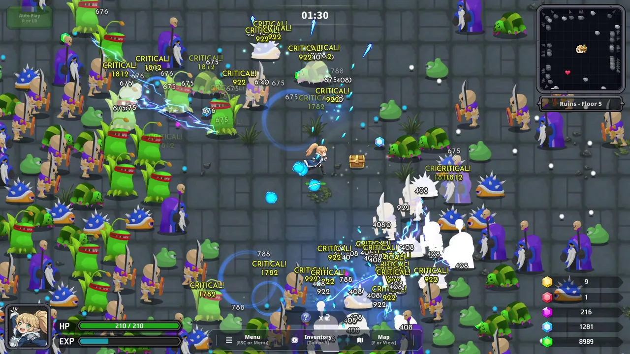 Limitless Survivor — in-game combat