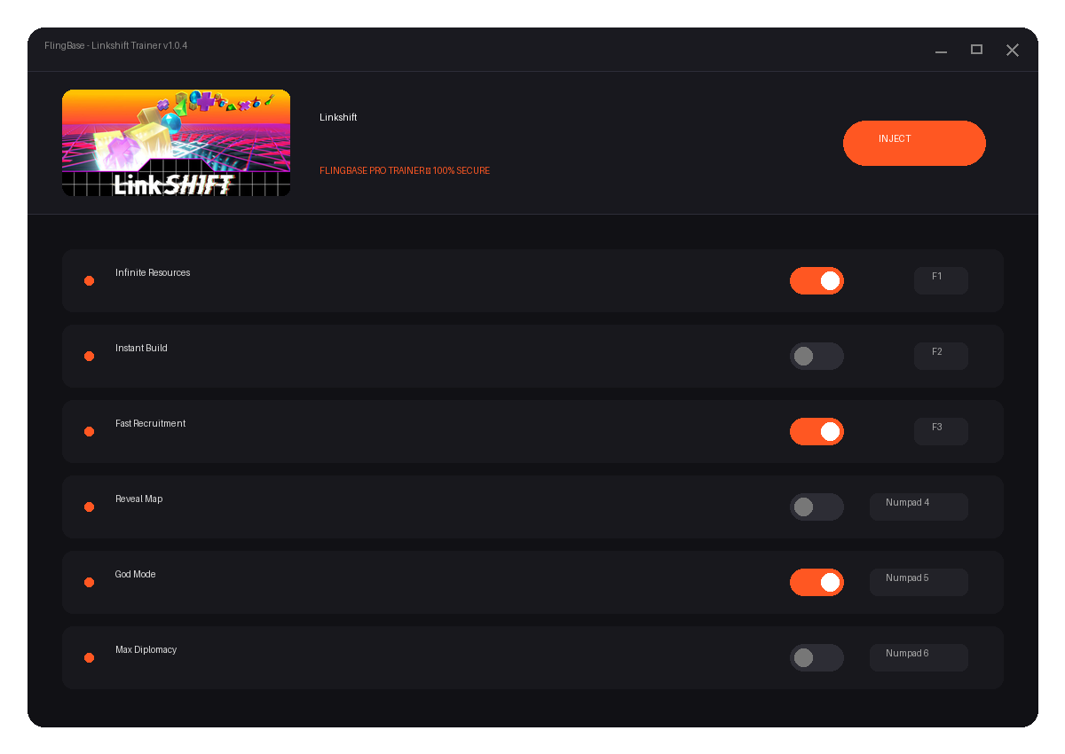 Linkshift — environment preview