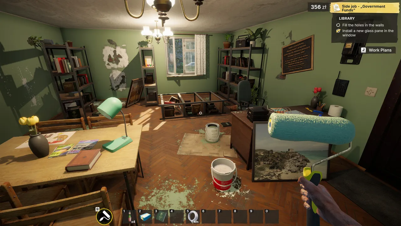 Low-Budget Repairs — environment preview