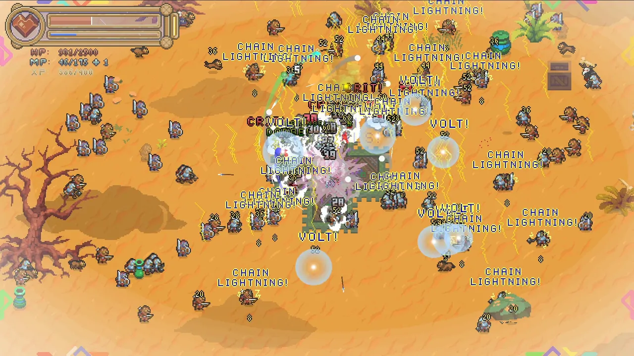 Majestria: Incremental Survival — in-game combat