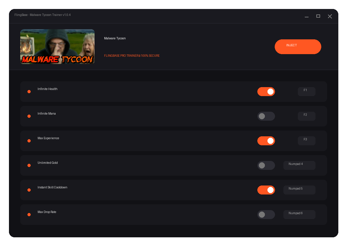 Malware Tycoon — exploration snapshot