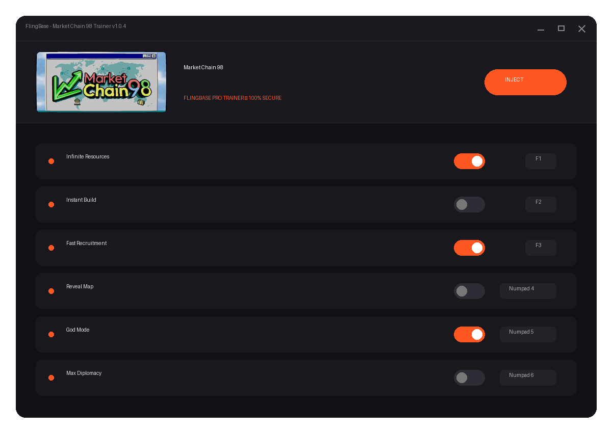 Market Chain 98 — exploration snapshot