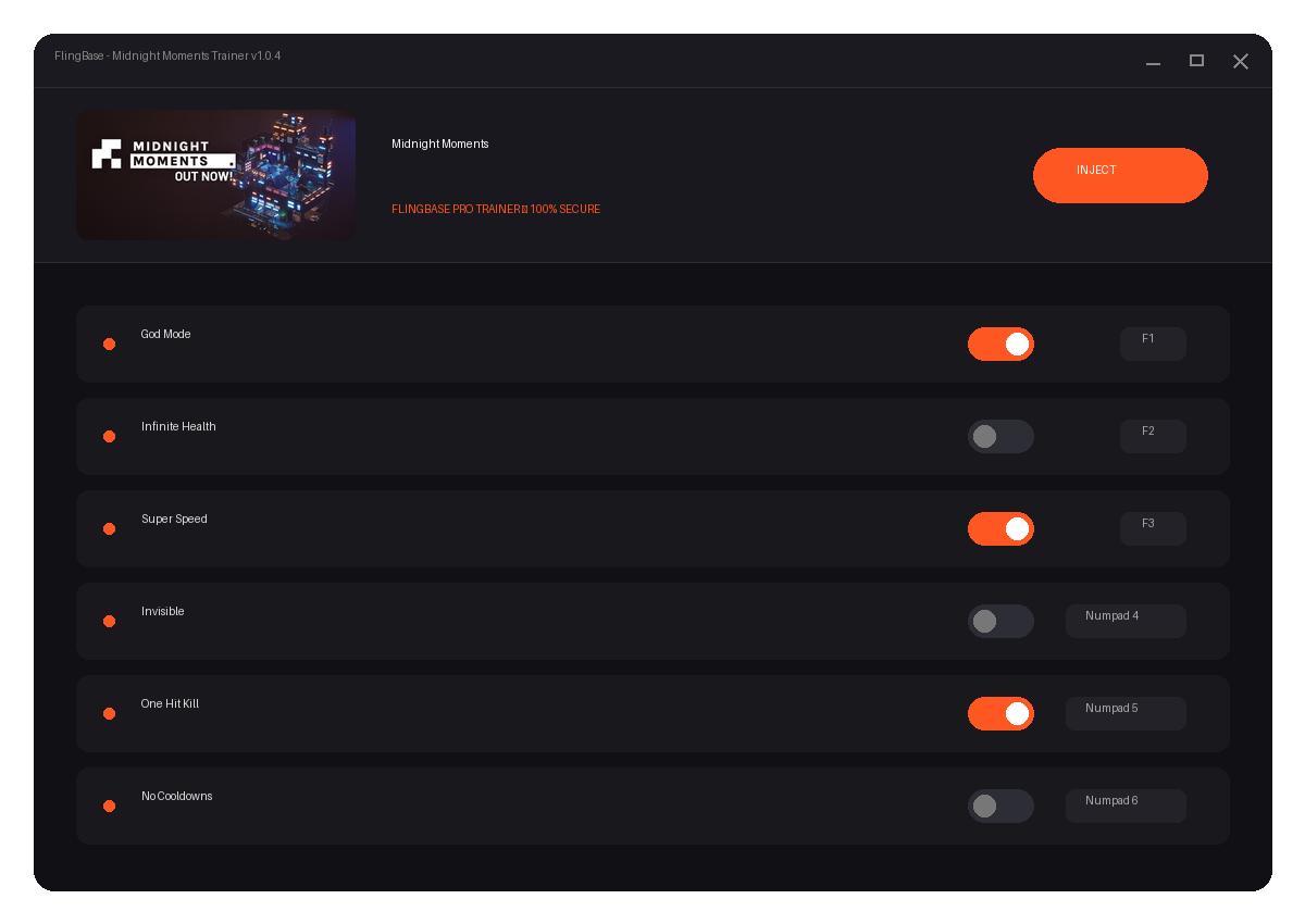 Midnight Moments — environment preview