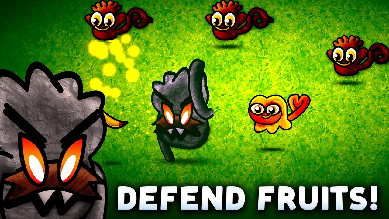 Monkey Wave — in-game combat