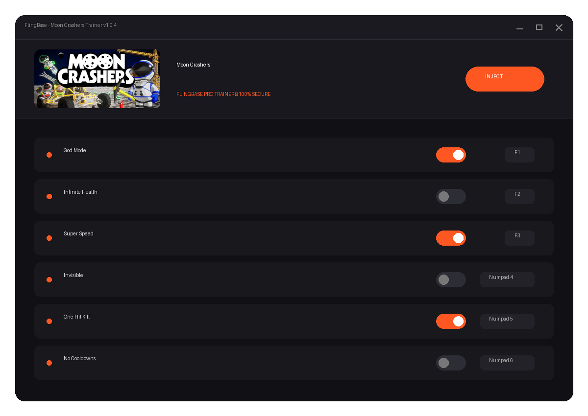 Moon Crashers — exploration snapshot