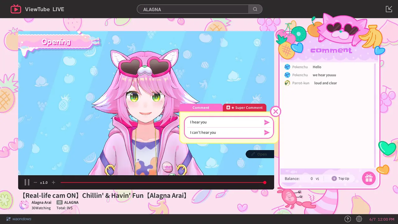 My Fav Chill Streamer Dies a Million Times｜ゆるゆる生配信する推しは100万回死ぬ — exploration snapshot