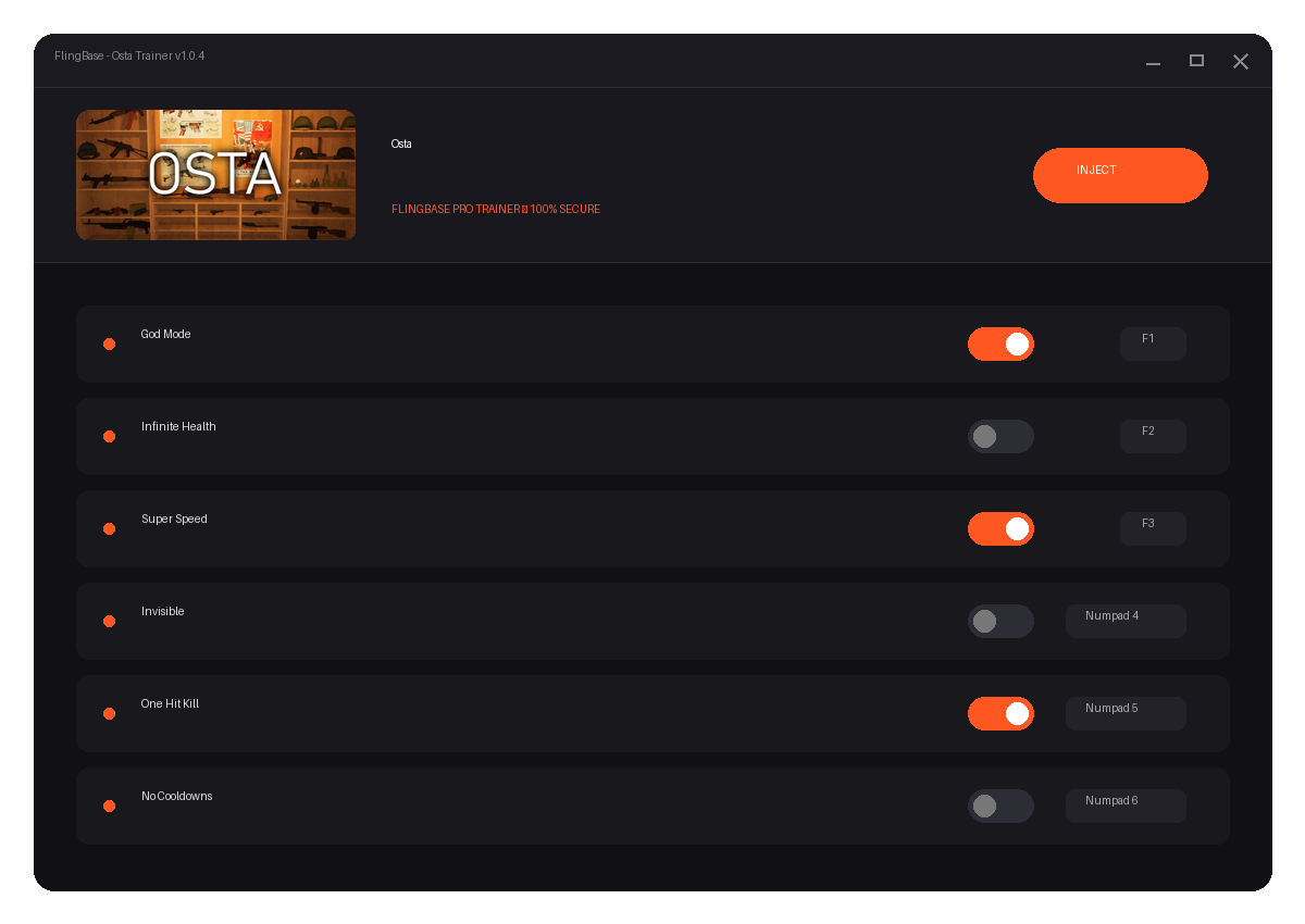 Osta — environment preview