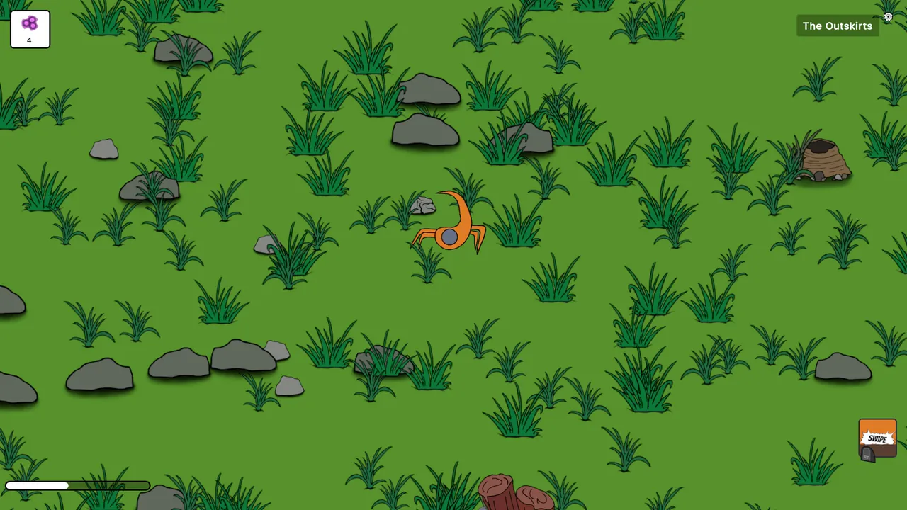 Pebble For A Queen — in-game combat