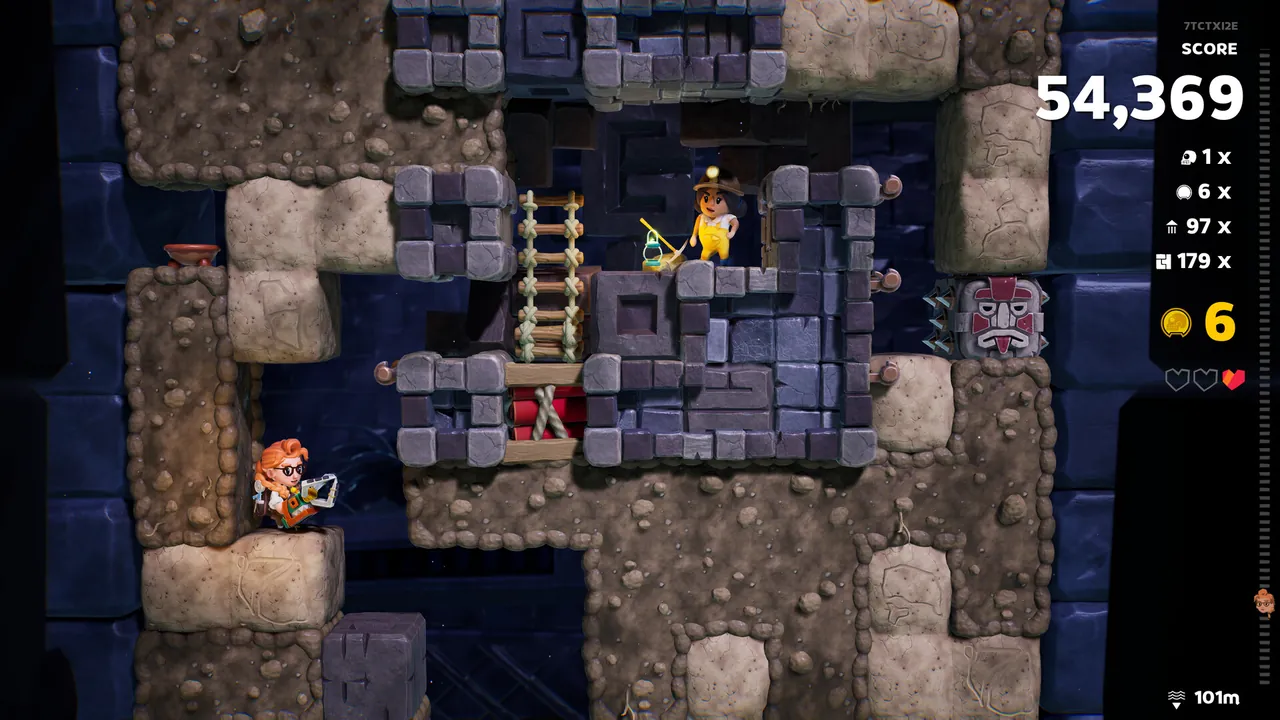 Pit Panic — in-game combat