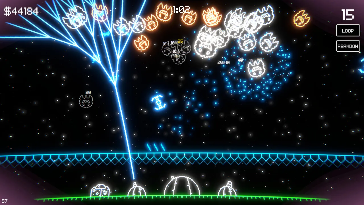 Pixel Orbit — environment preview