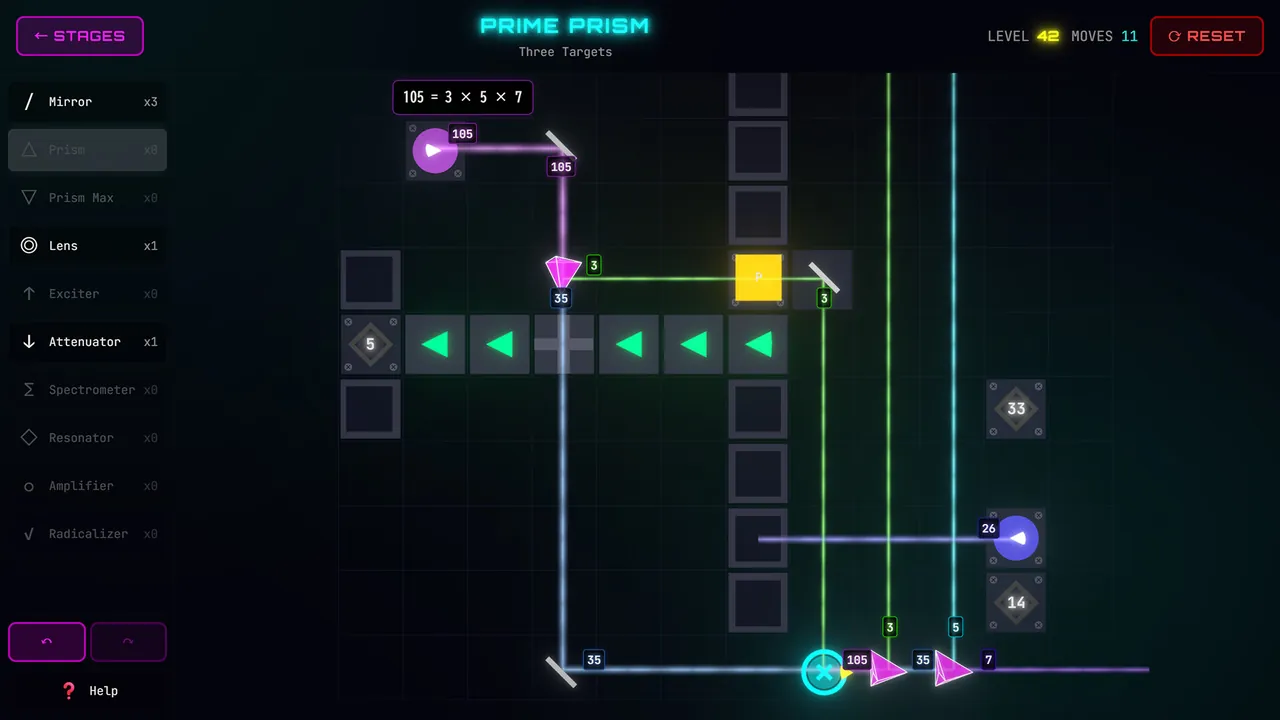 Prime Prism — environment preview