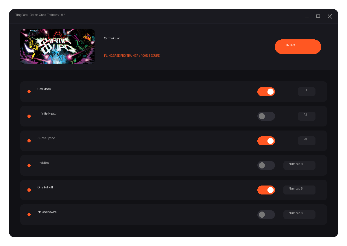Qarma Quad — environment preview