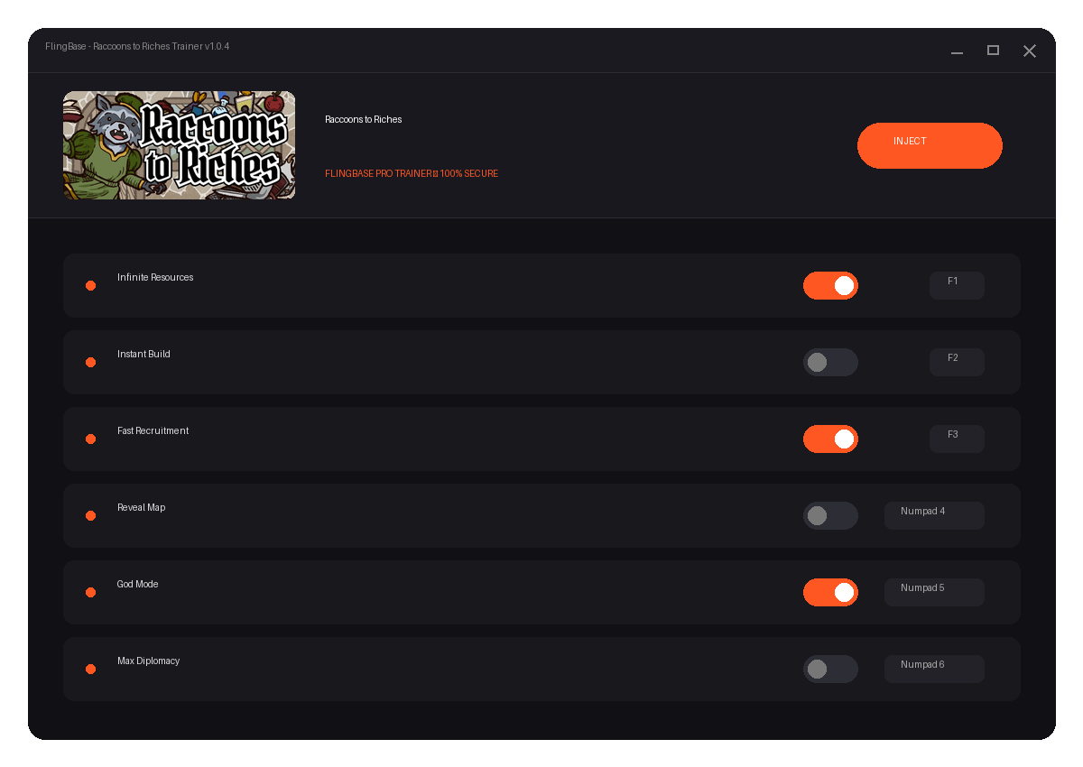 Raccoons to Riches — exploration snapshot