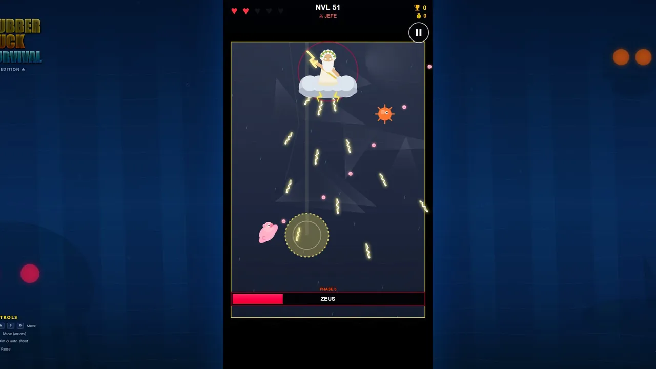 Rubber Duck Survival — in-game combat