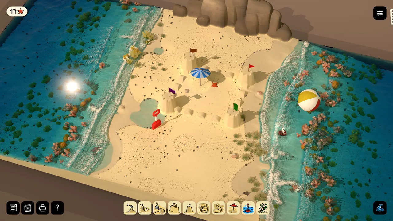 Sandcastle — environment preview