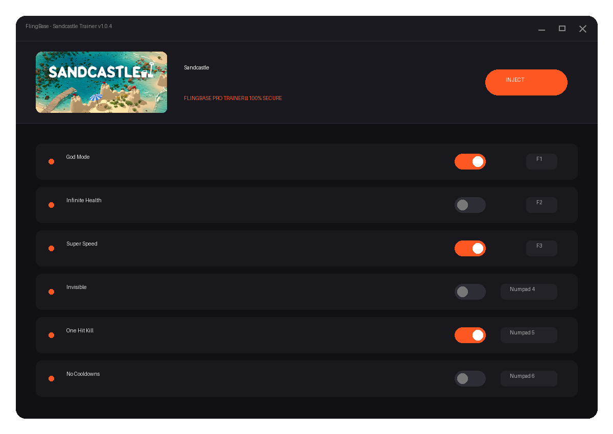 Sandcastle — environment preview