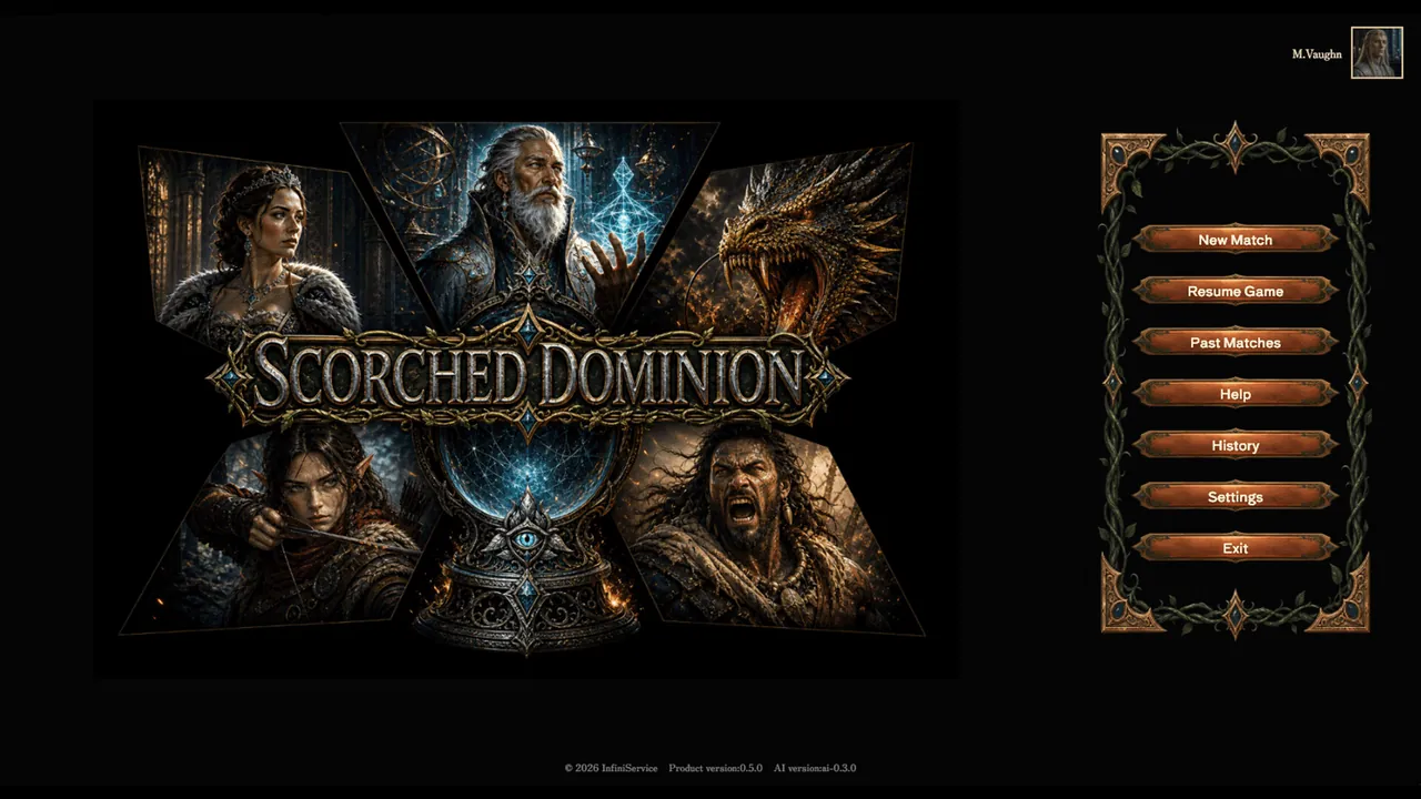 Scorched Dominion — story scene