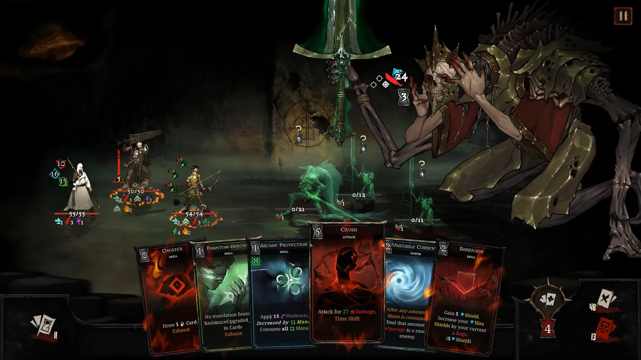 Shards of Order — in-game combat