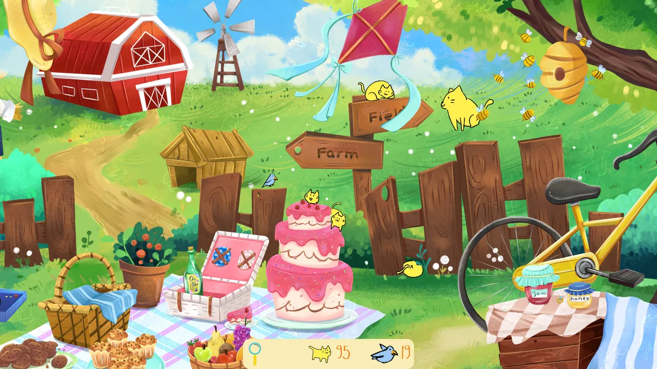 Storytime Cats - A Day At The Park — gameplay showcase