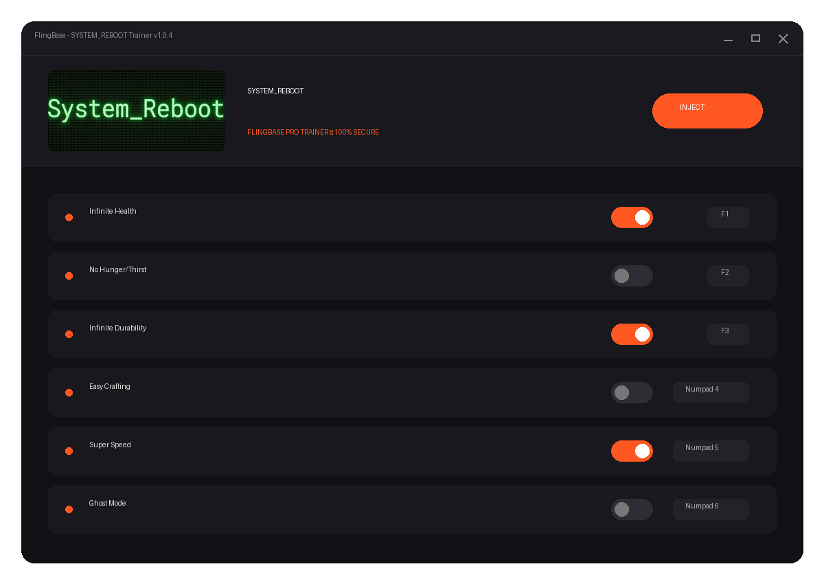 SYSTEM_REBOOT — in-game combat