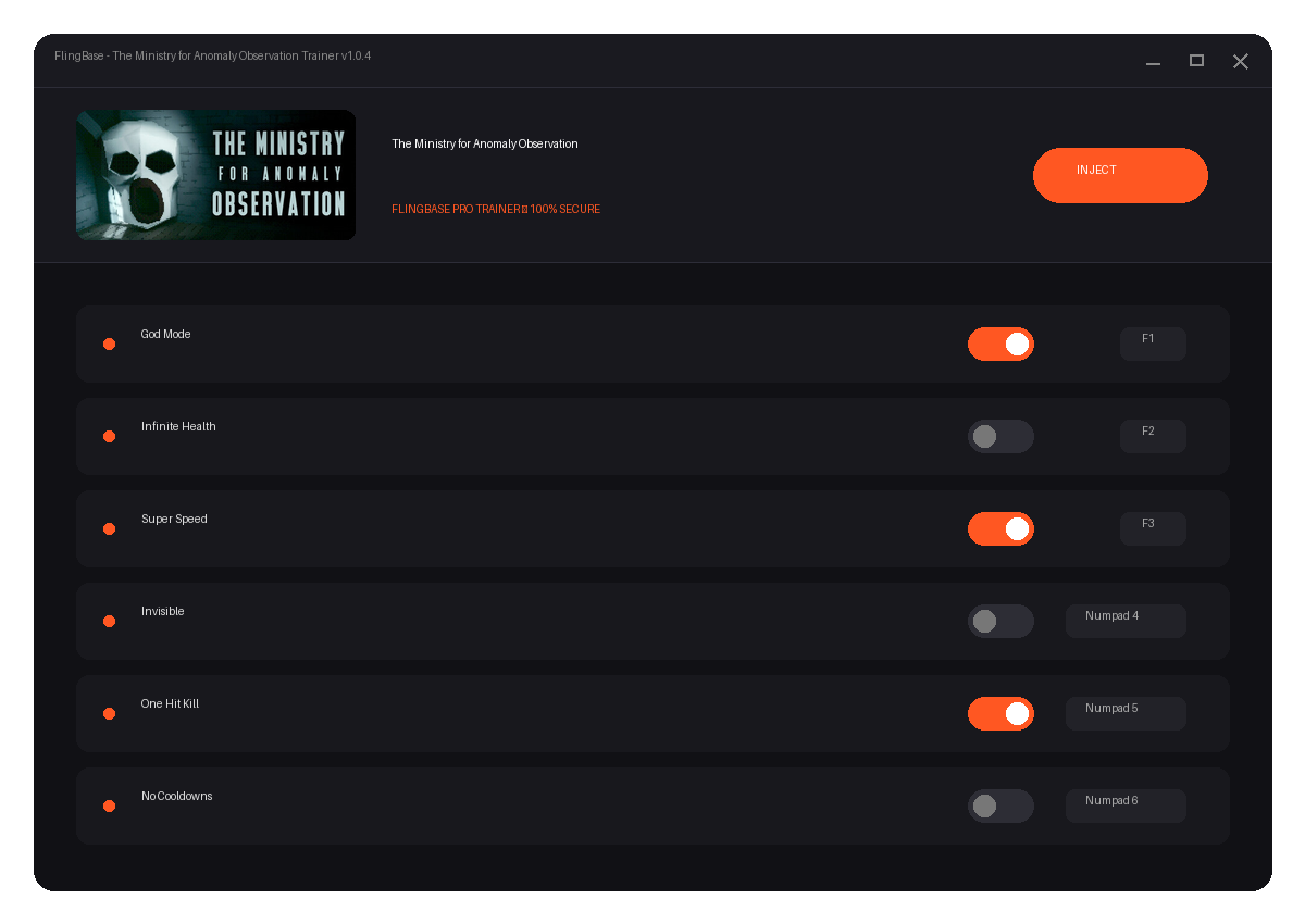 The Ministry for Anomaly Observation — exploration snapshot